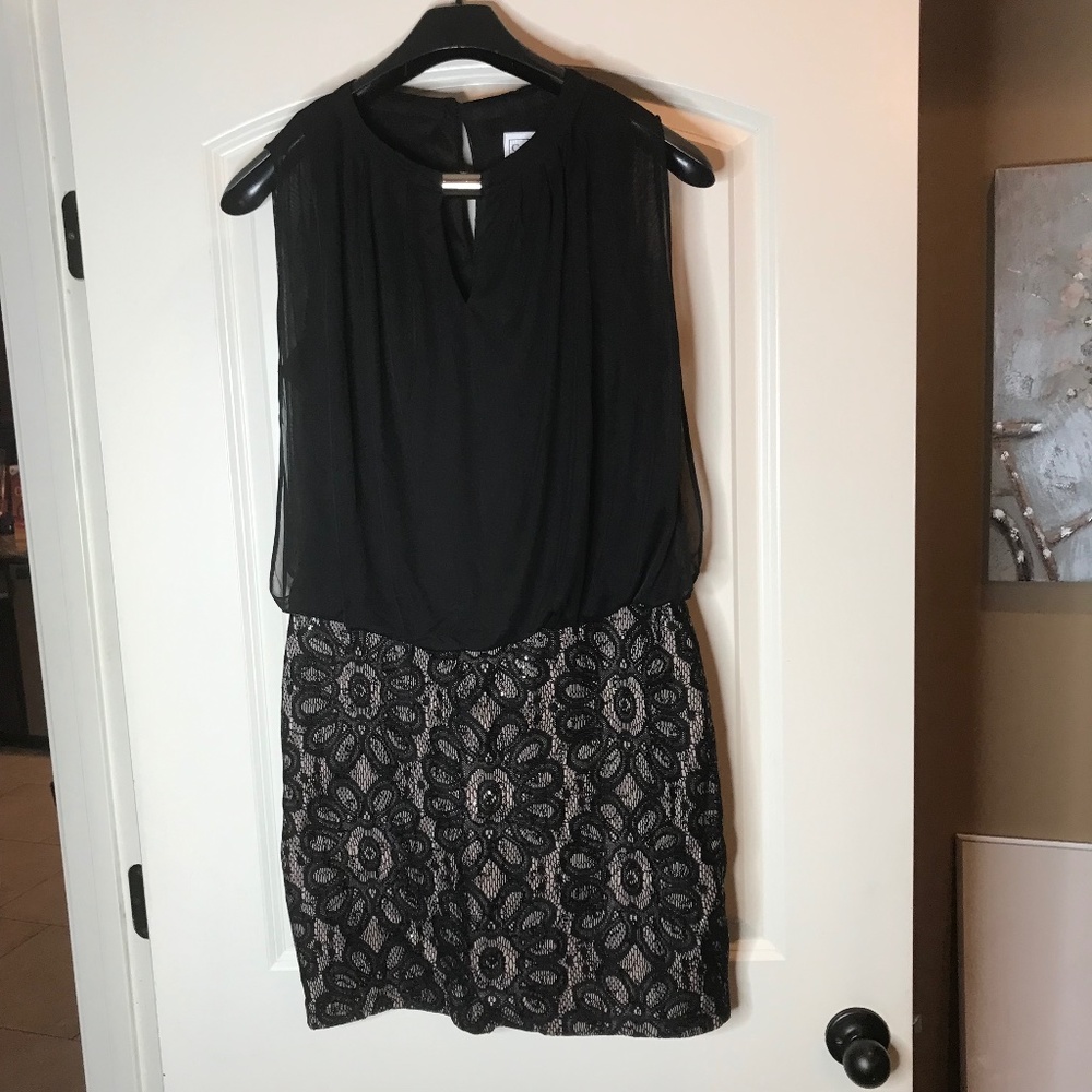 Chelsea Suite Black Dress